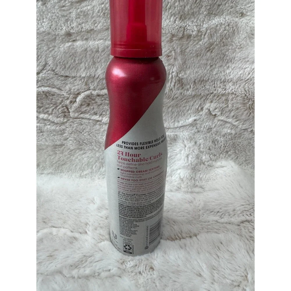 Suave Professionals Captivating Curls Whipped Cream Hair Mousse 7 oz